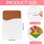 Alice Inspired Adhesive Cell Phone Wallet (Multiple designs available)