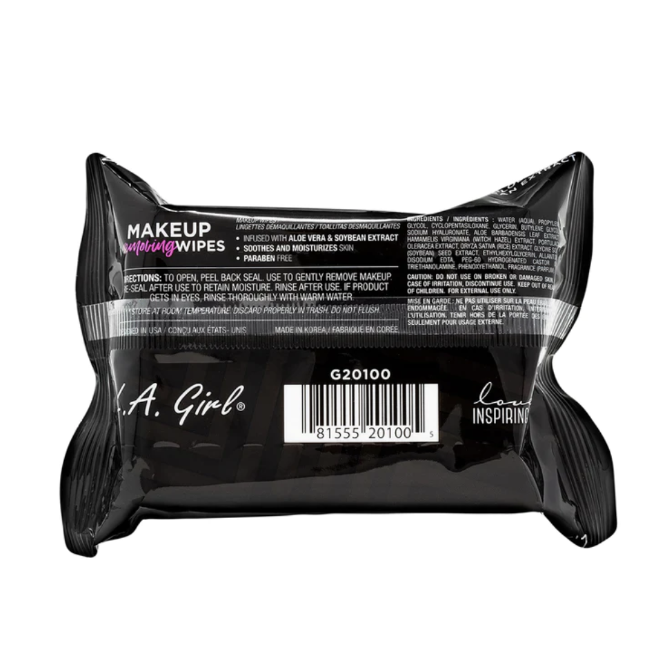 L.A. GIRL Makeup Removing Wipes