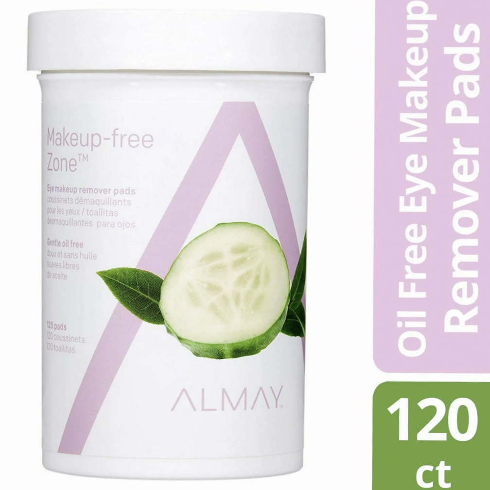 Oil Free Eye Makeup Remover Pads