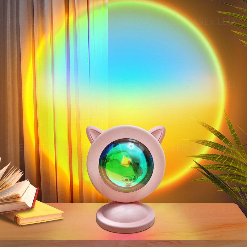 Portable Mini Sunset Lamp