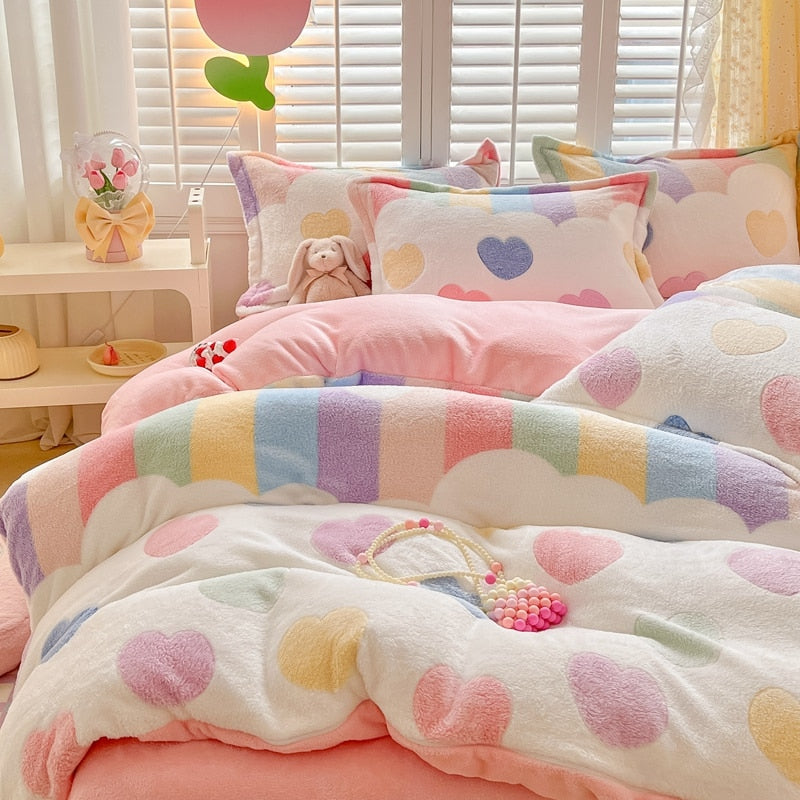 Winter Flannel Duvet Covers