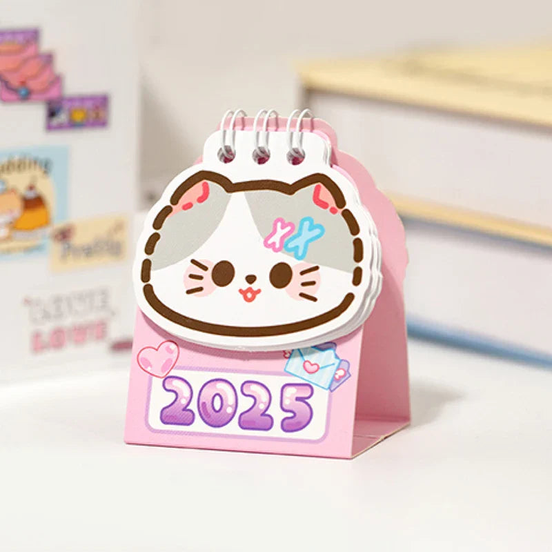 Cute Cat Mini Desk Calendars