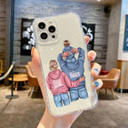 Super Mom And Super Dad Baby Family Phone Case