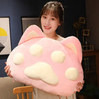 Giant Cat Paw Pillows