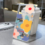 Flower Pattern Exquisite Back Cover Phone Case