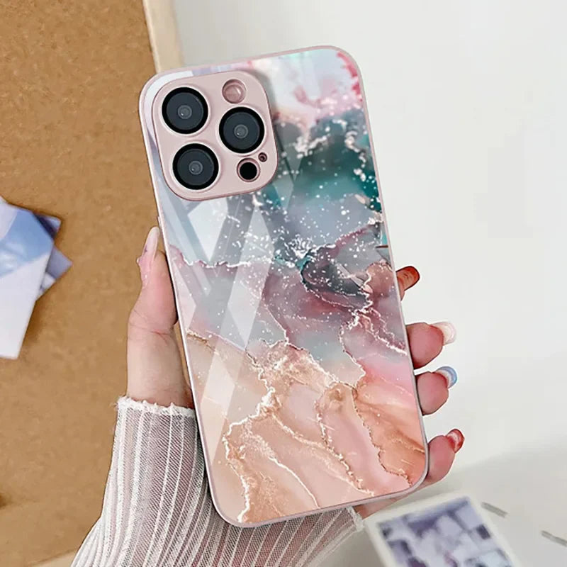 Glass Marble Pattern Phone Case