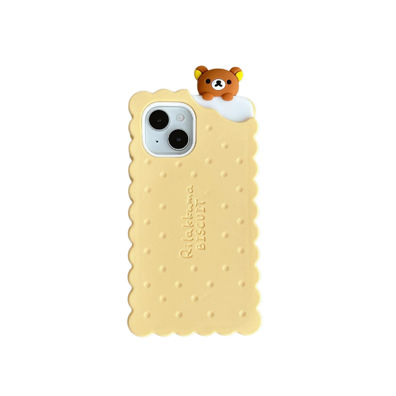 Sandwich Biscuit Tide Bear Soft Silicone Phone Case