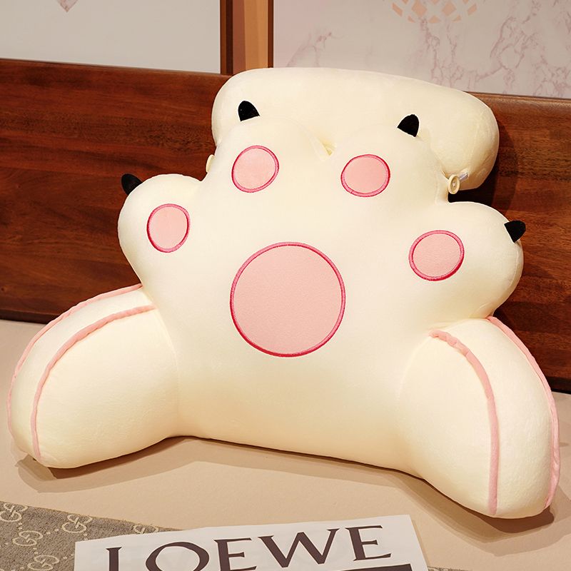 Soft Cat Paw Reading Pillow