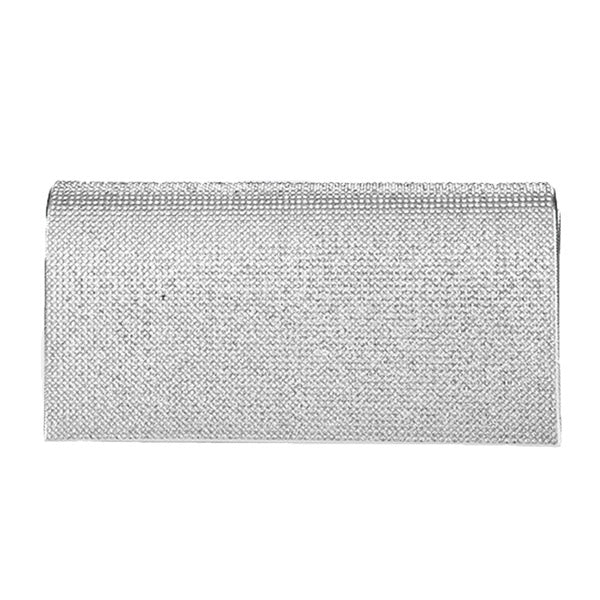 Bling Solid Evening Clutch Crossbody Bag