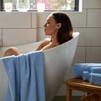 Bamboo 6 Piece Spa Towel Set – Ocean