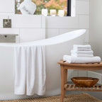 Bamboo 6 Piece Spa Towel Set – Cloud
