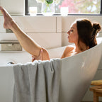 Bamboo Spa Bath Towel – Stone