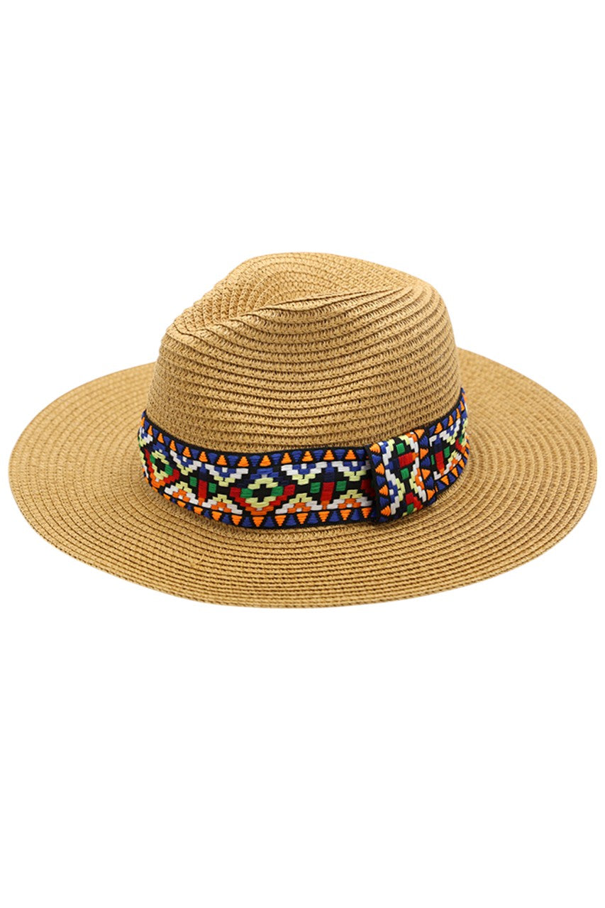 AZTEC Band Panama Hat