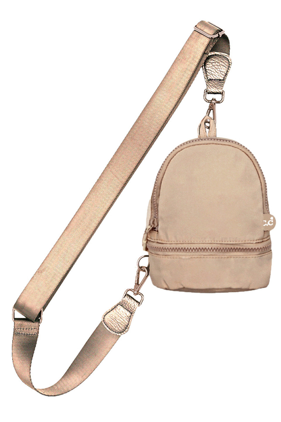C.C Mini Solid Sling Backpack