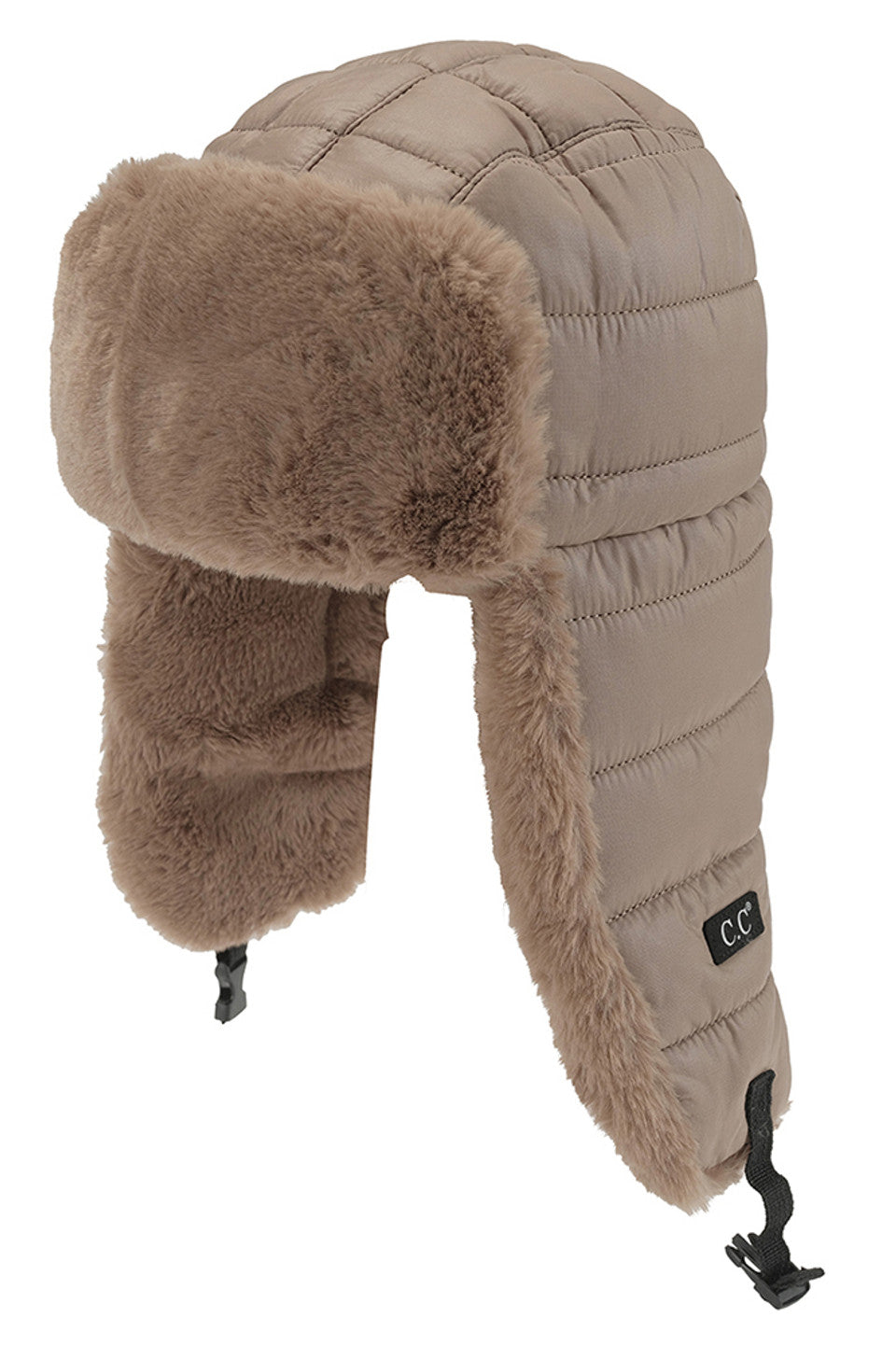 C.C Padded Faux Fur Trapper Hat