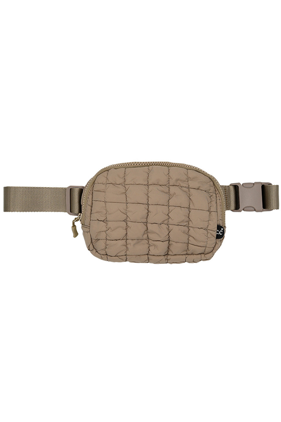C.C Quilted Puffer Fanny Pack