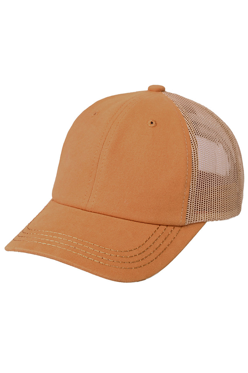 C.C Cotton Brushed Baseball Cap