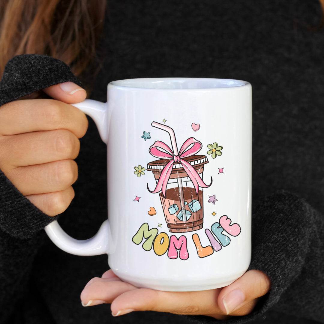 Mom Life 11oz or 15oz Coffee Mug