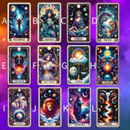 Tarot Zodiac Cell Phone Wallet (Multiple designs available)