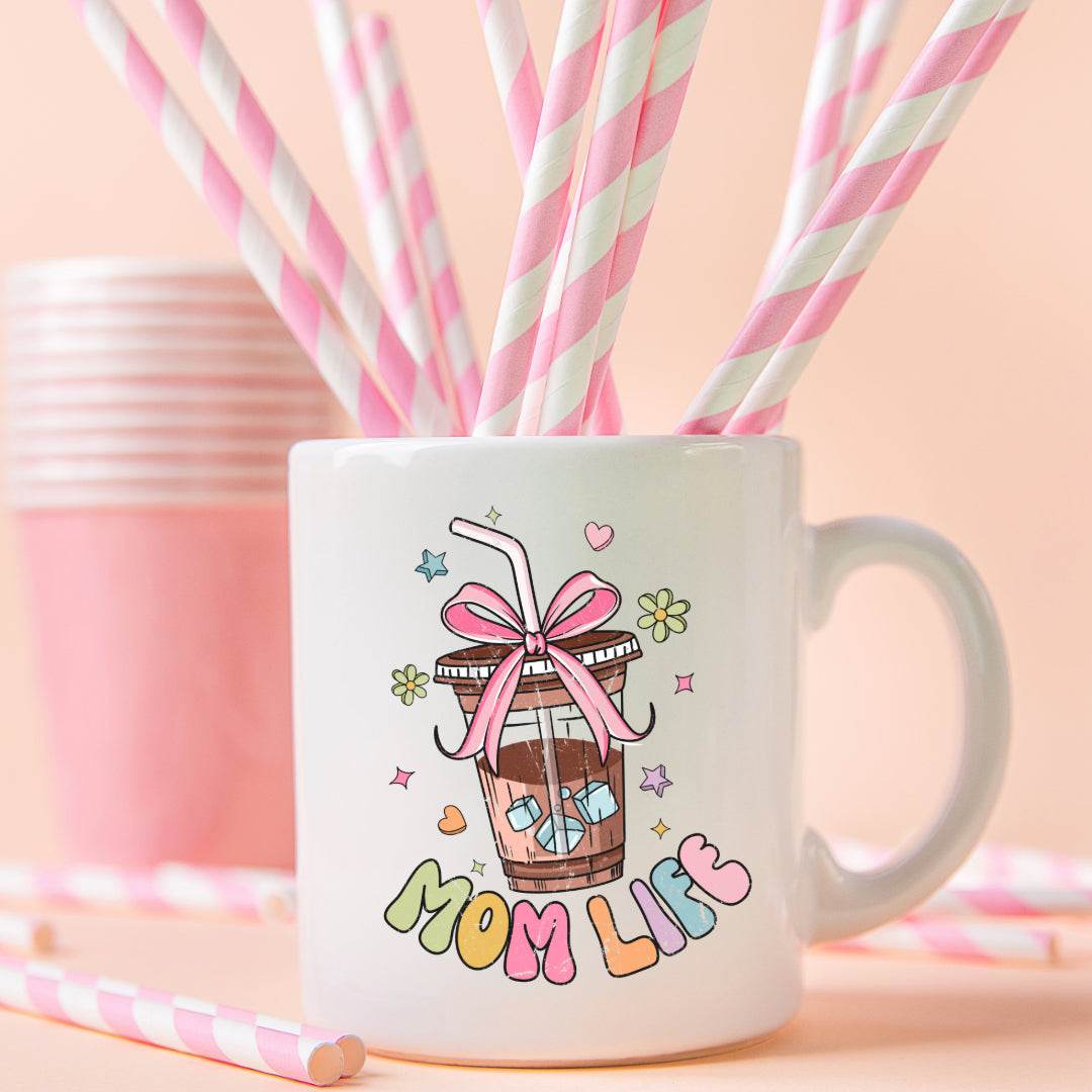 Mom Life 11oz or 15oz Coffee Mug