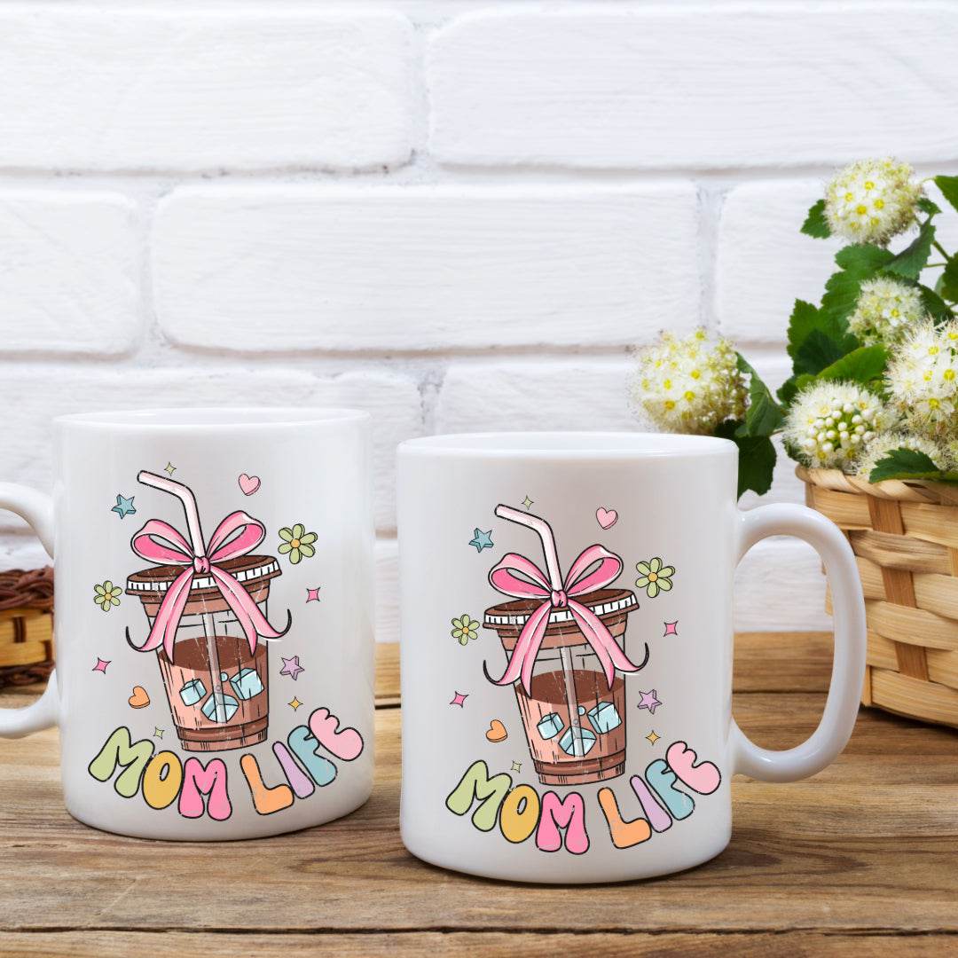 Mom Life 11oz or 15oz Coffee Mug