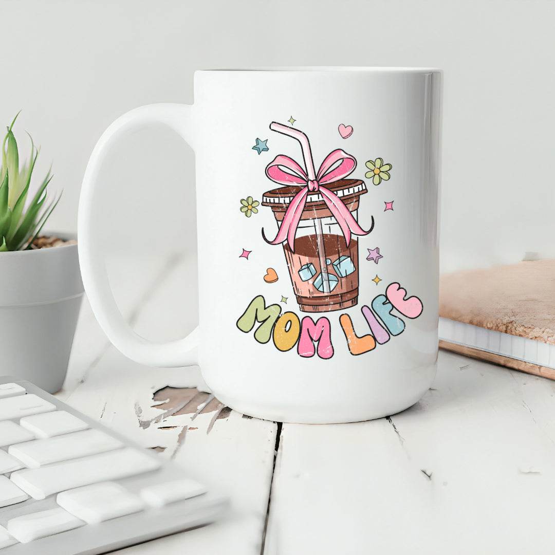 Mom Life 11oz or 15oz Coffee Mug
