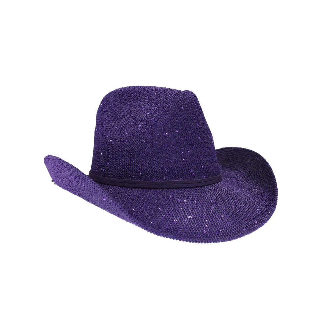 C.C Sequin Cowboy Hat