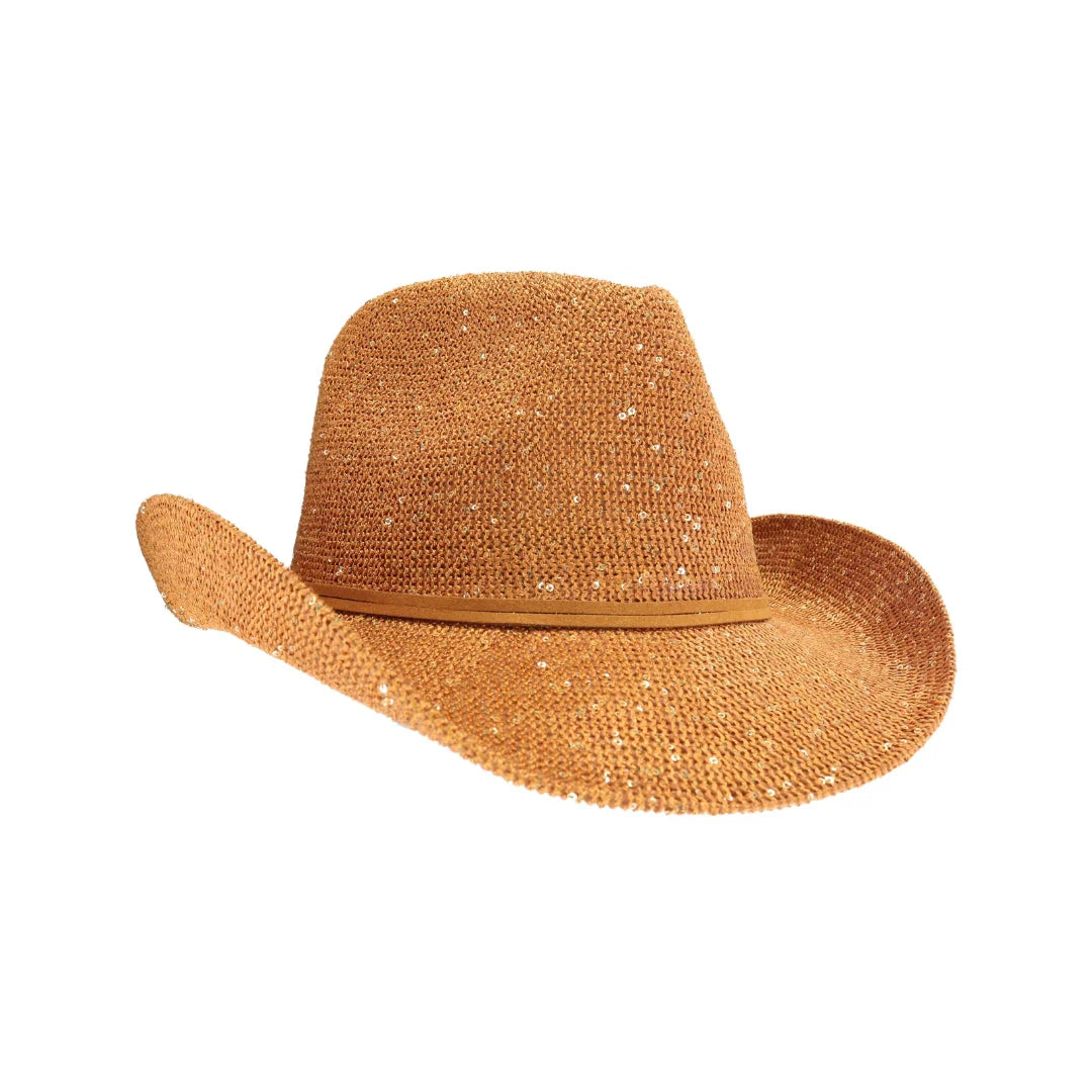 C.C Sequin Cowboy Hat