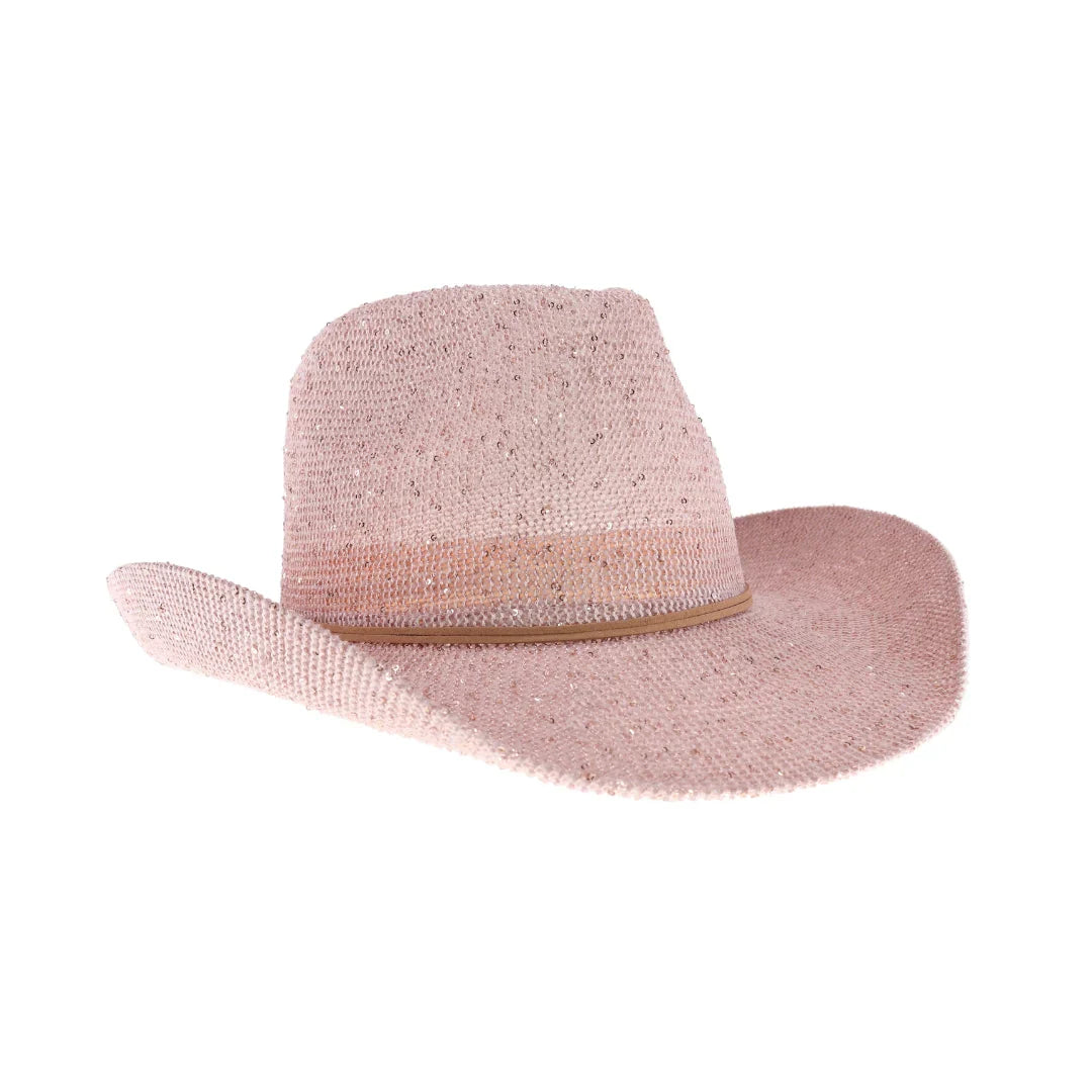 C.C Sequin Cowboy Hat