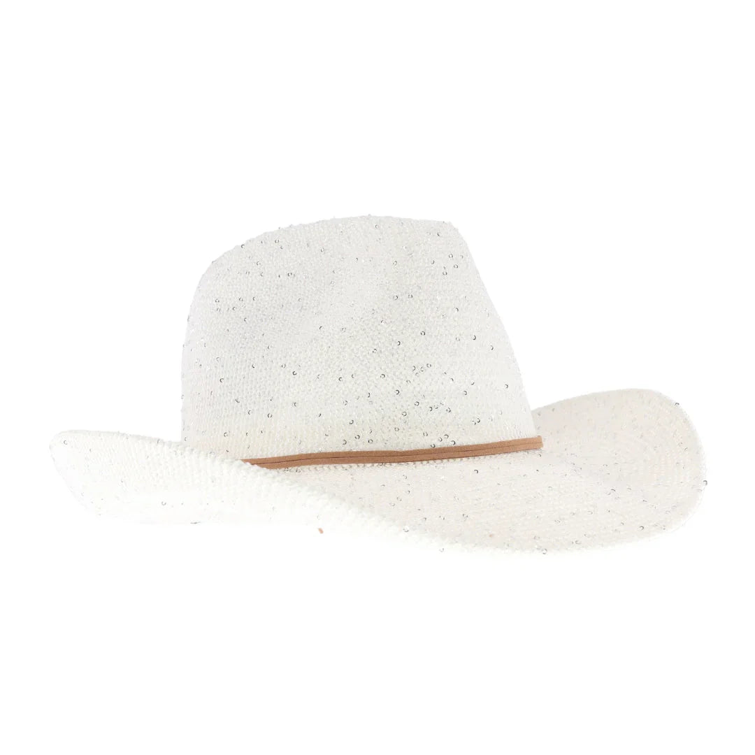 C.C Sequin Cowboy Hat