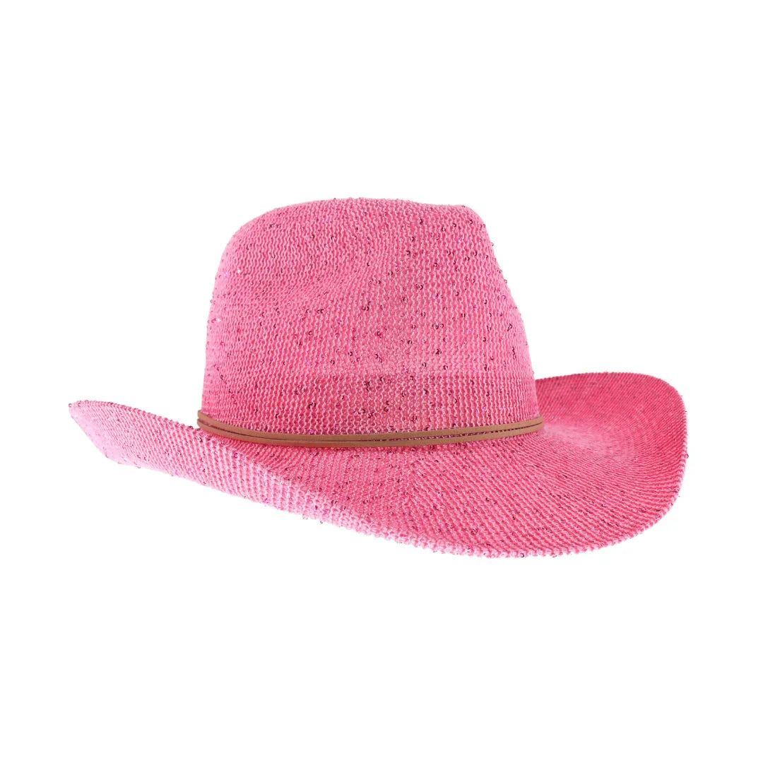 C.C Sequin Cowboy Hat