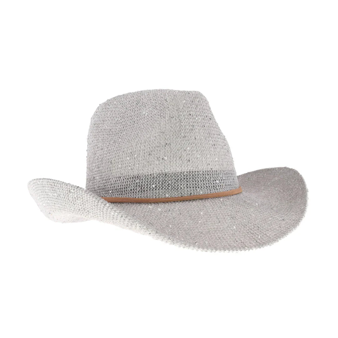 C.C Sequin Cowboy Hat