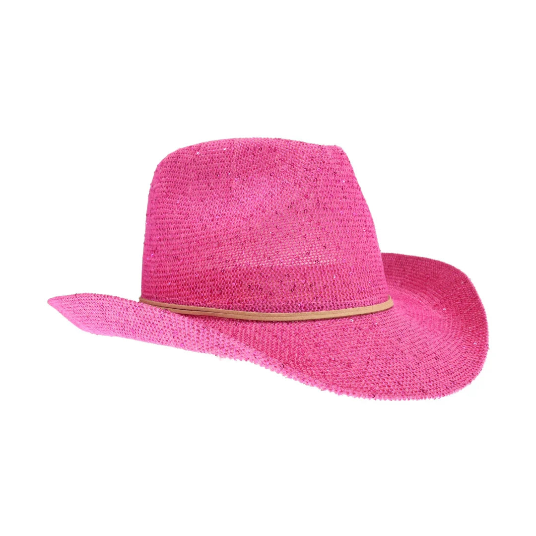 C.C Sequin Cowboy Hat