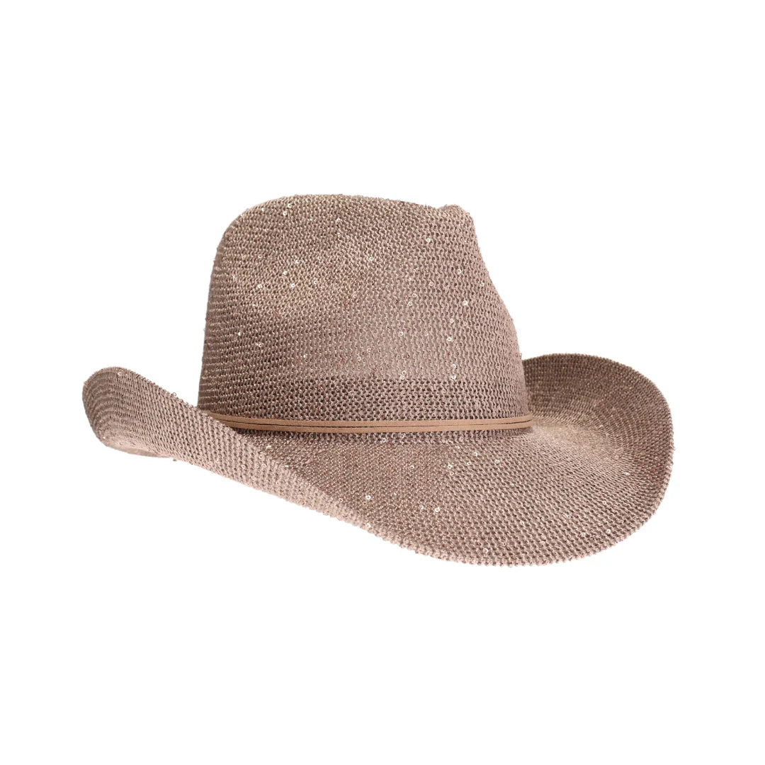 C.C Sequin Cowboy Hat