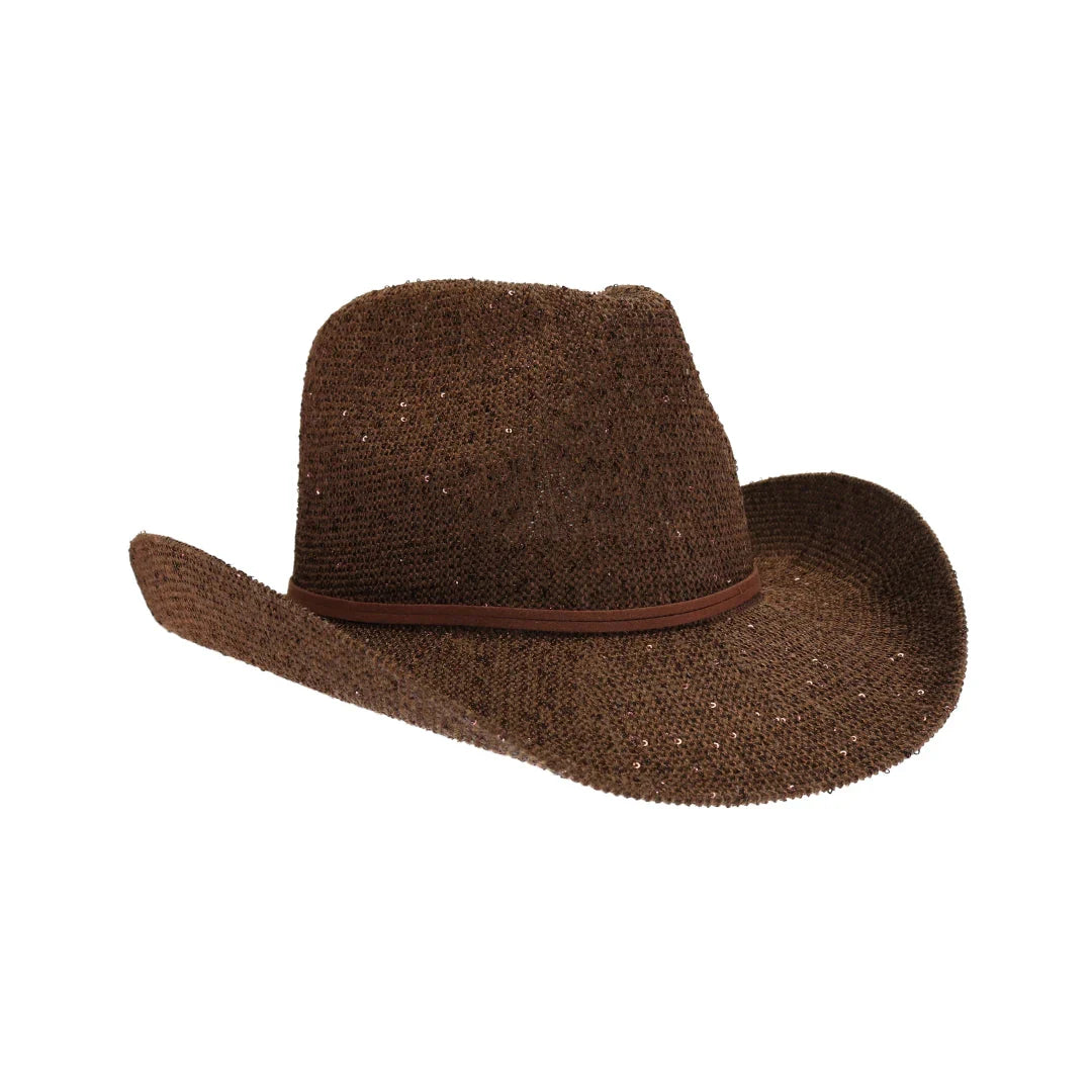 C.C Sequin Cowboy Hat