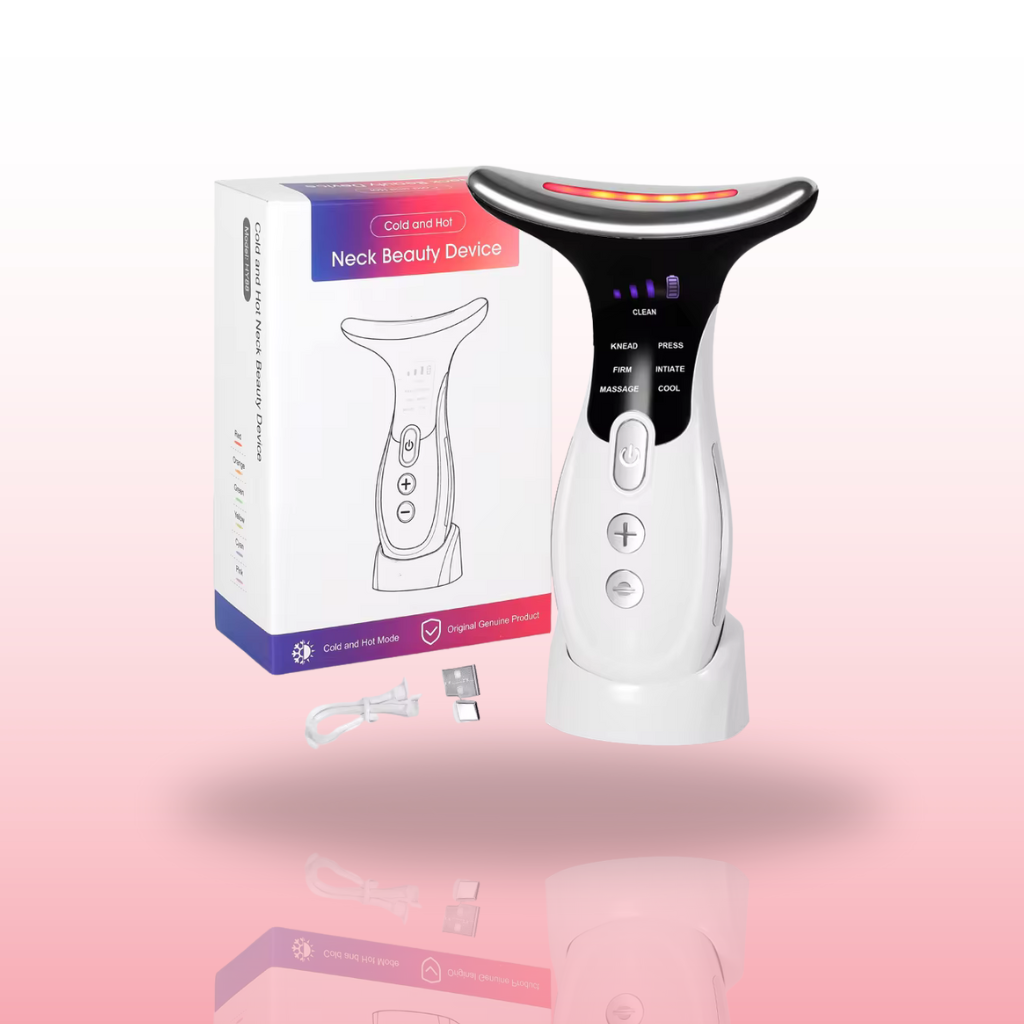 Neck Lifting - Tightening with Sound Waves for Multi-Effect Skin Care