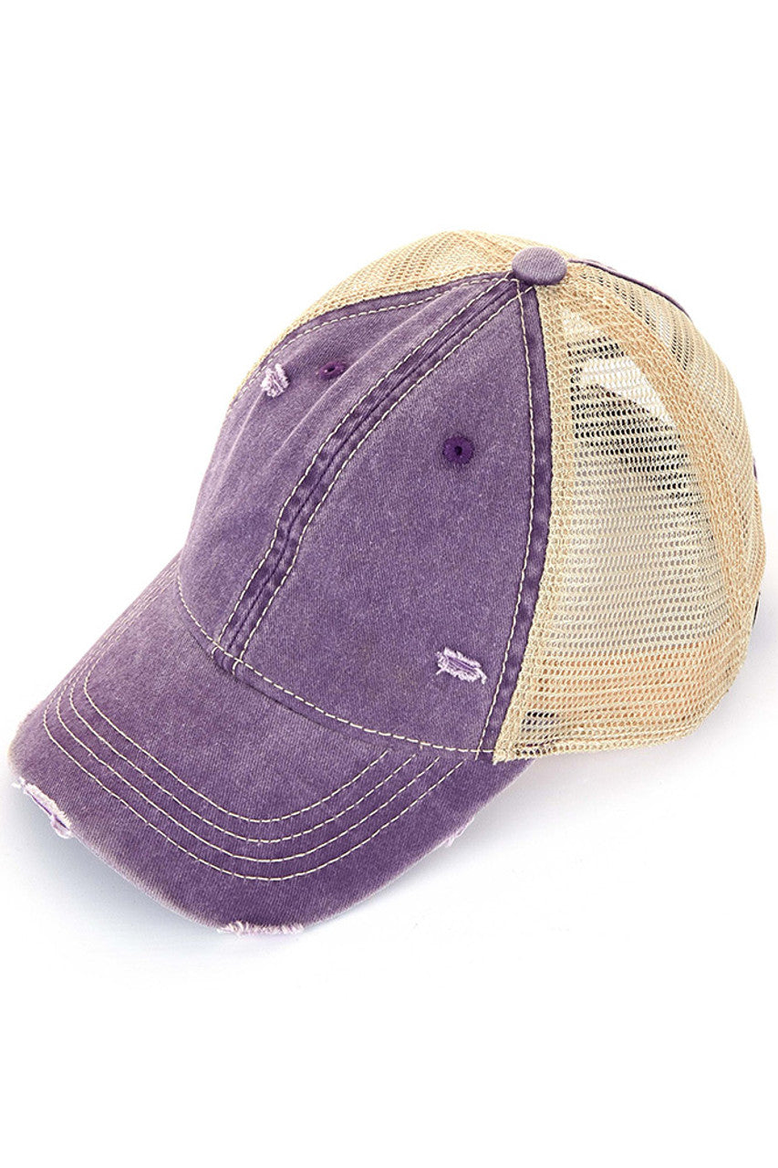 C.C BASEBALL PONYCAP