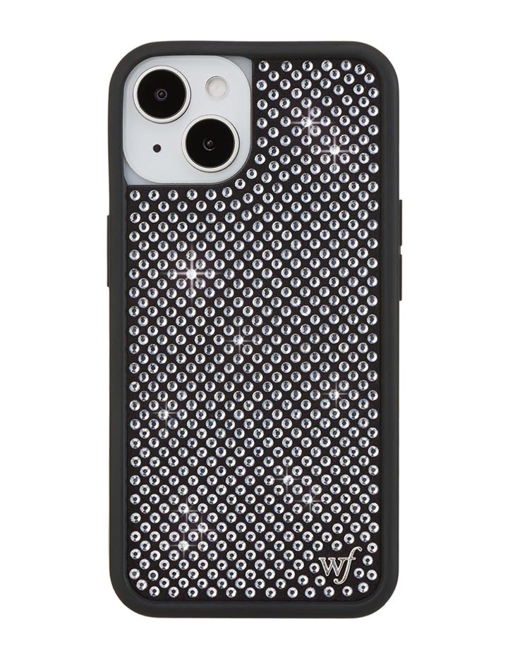 Rhinestone iPhone Case | White