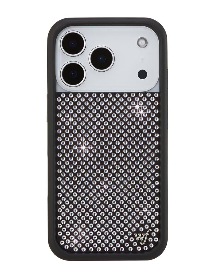 Rhinestone iPhone Case | White