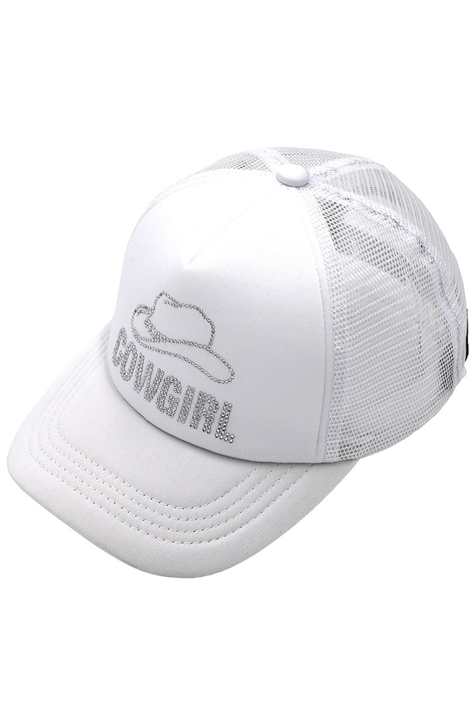 C.C COW GIRL Rhinestone Trucker Cap