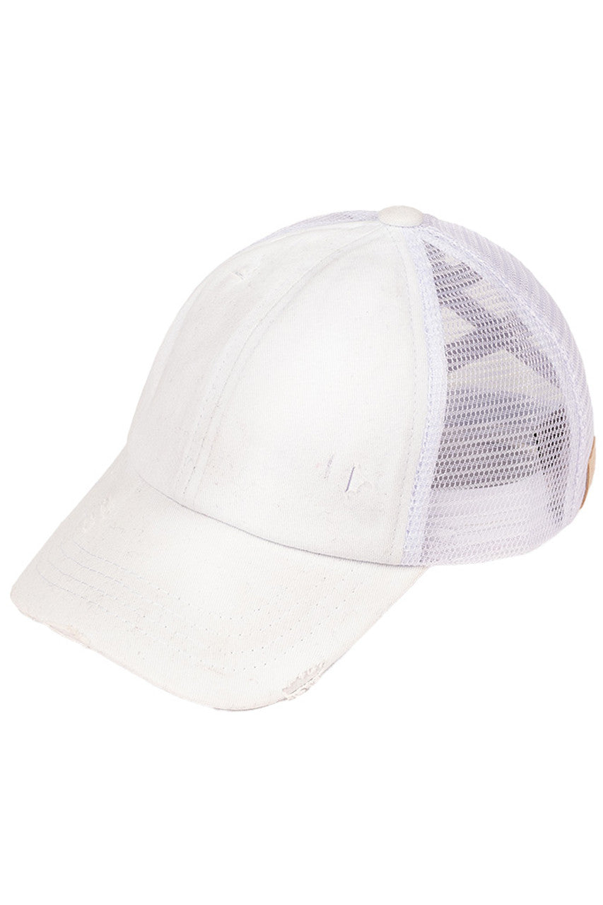 C.C KIDS BASEBALL PONY CAP