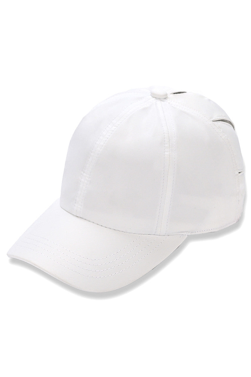 C.C Sunshine Multi Opening Baseball Pony Cap
