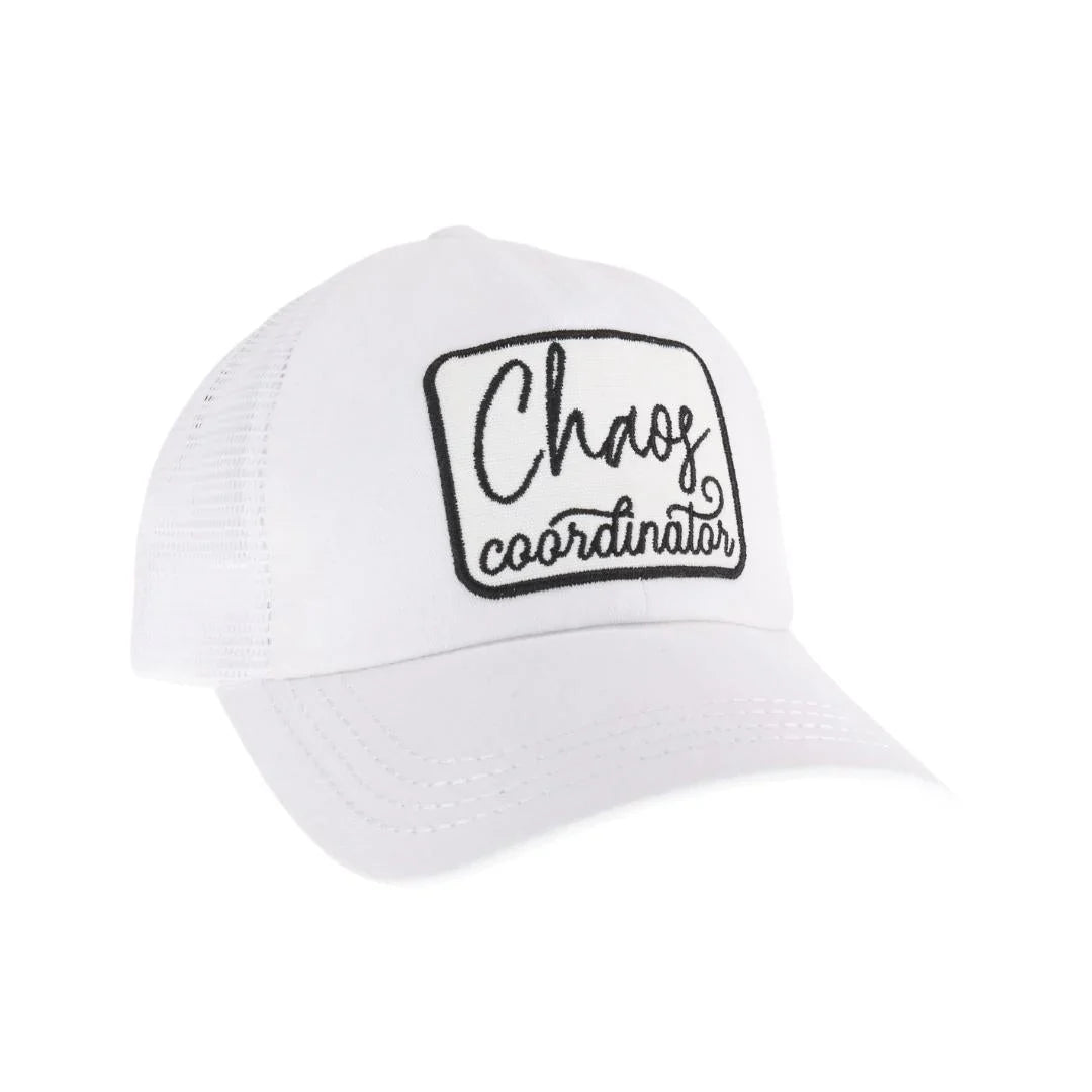 C.C CHAOS COORDINATOR PATCH PONY CAP