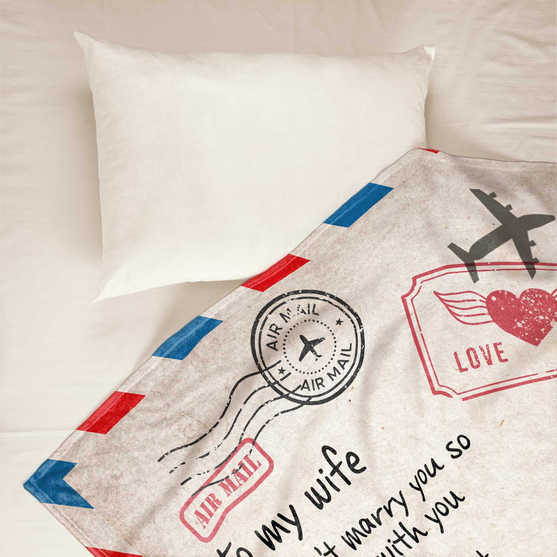 Wrap Yourself Up In This Blanket Old Couple - Personalized Custom Blanket - Gifr For Husband, Wife, Anniversary