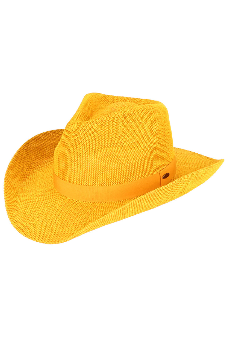 C.C College Team Color Cowboy Hat