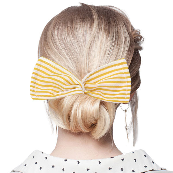 Striped Deft Bun Maker Hair Band