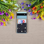 Zodiac Stars, Sun and Moon Cell Phone Wallet (Multiple designs available)