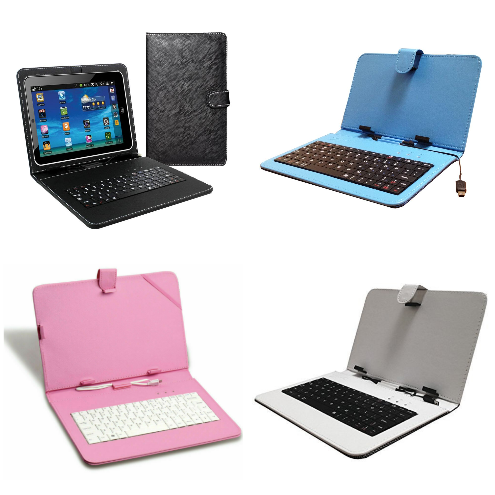 Supersonic 7" Tablet Keyboard and Case (SC-107KB)