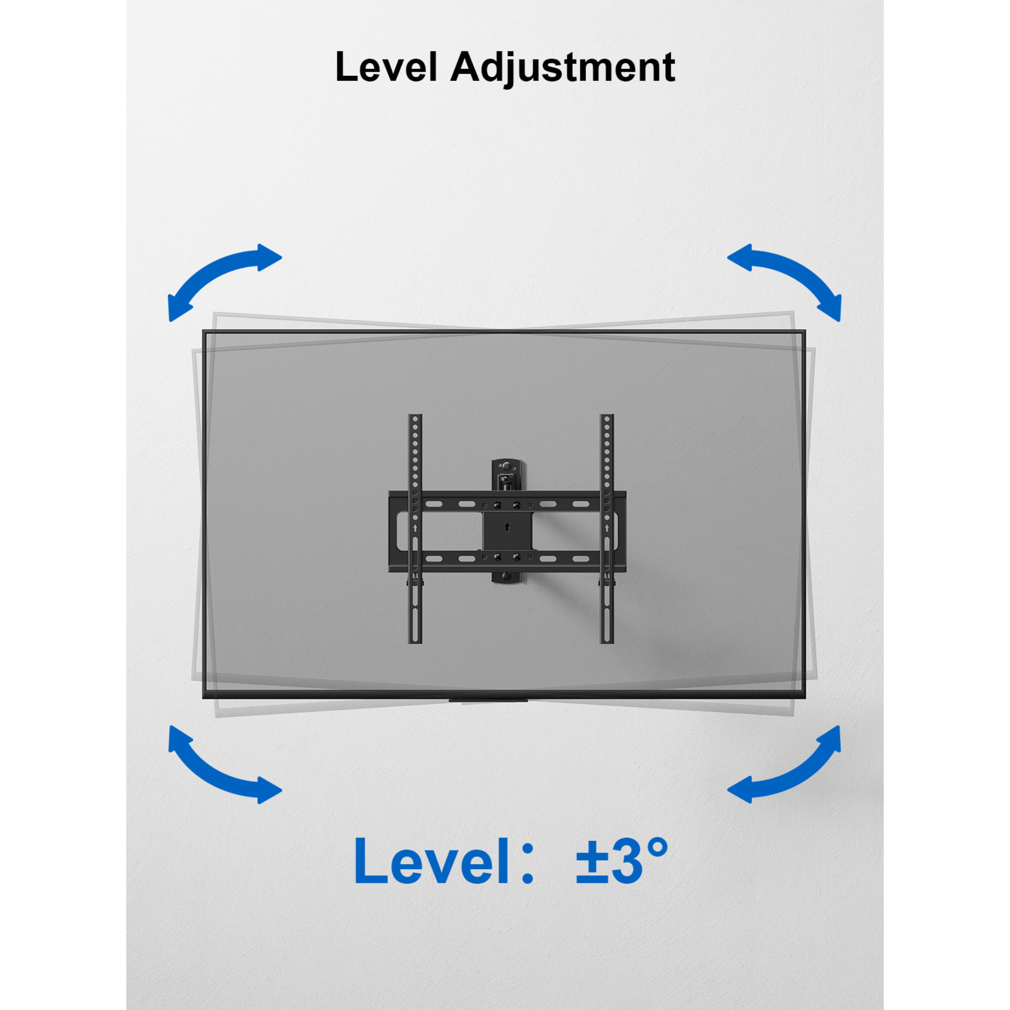 ErgoAV Single Stud Motion Mount for TVs 40" to 55" and up to 77lbs