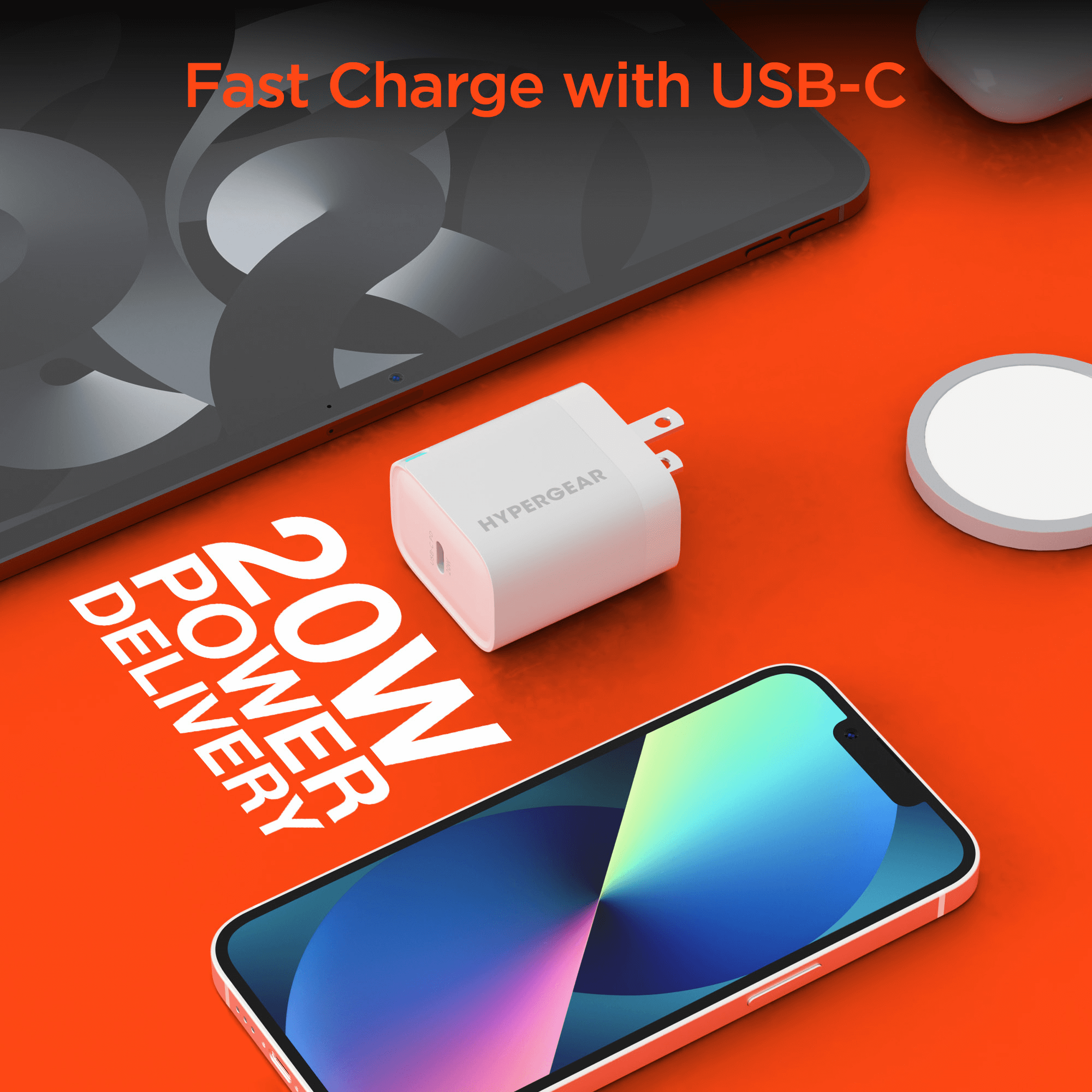 HyperGear 20W USB-C PD Wall Charger